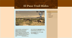 Desktop Screenshot of elpasotrailrides.com